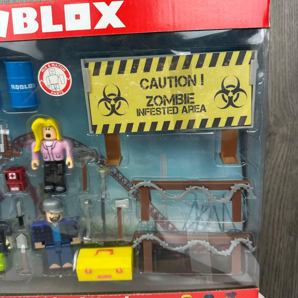 Великі ігрові фігурки Roblox в коробці атака зомбі, іграшкові чоловічки Роблокс набір ( 24443 ) Харьков - изображение 6