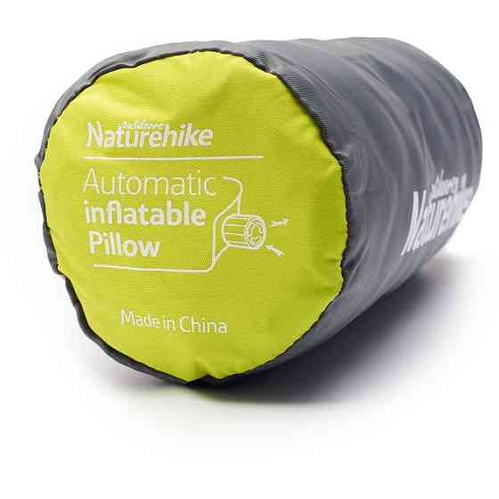 Подушка самонадувна Naturehike Sponge automatic NH17A001-L, зелений Київ
