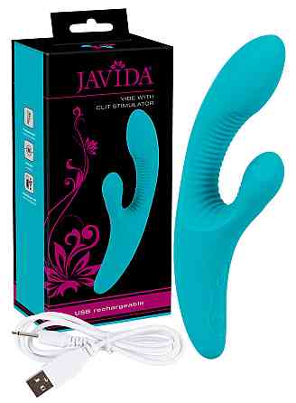 Вибратор Javida Vibe with clit stimulat Sex Aura Киев