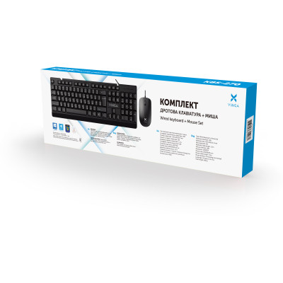 Комплект Vinga KBS-270 Black Вінниця - фото 5