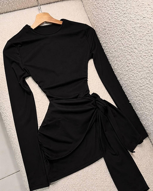 Женский стильный костюм боди+юбка, креп-дайвинг Одесса - изображение 1