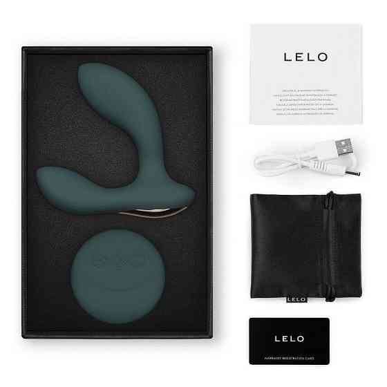 Массажер простаты LELO Hugo 2 Remote Green, 2 мотора, очень мощный, пульт ДУ Sex Aura Киев