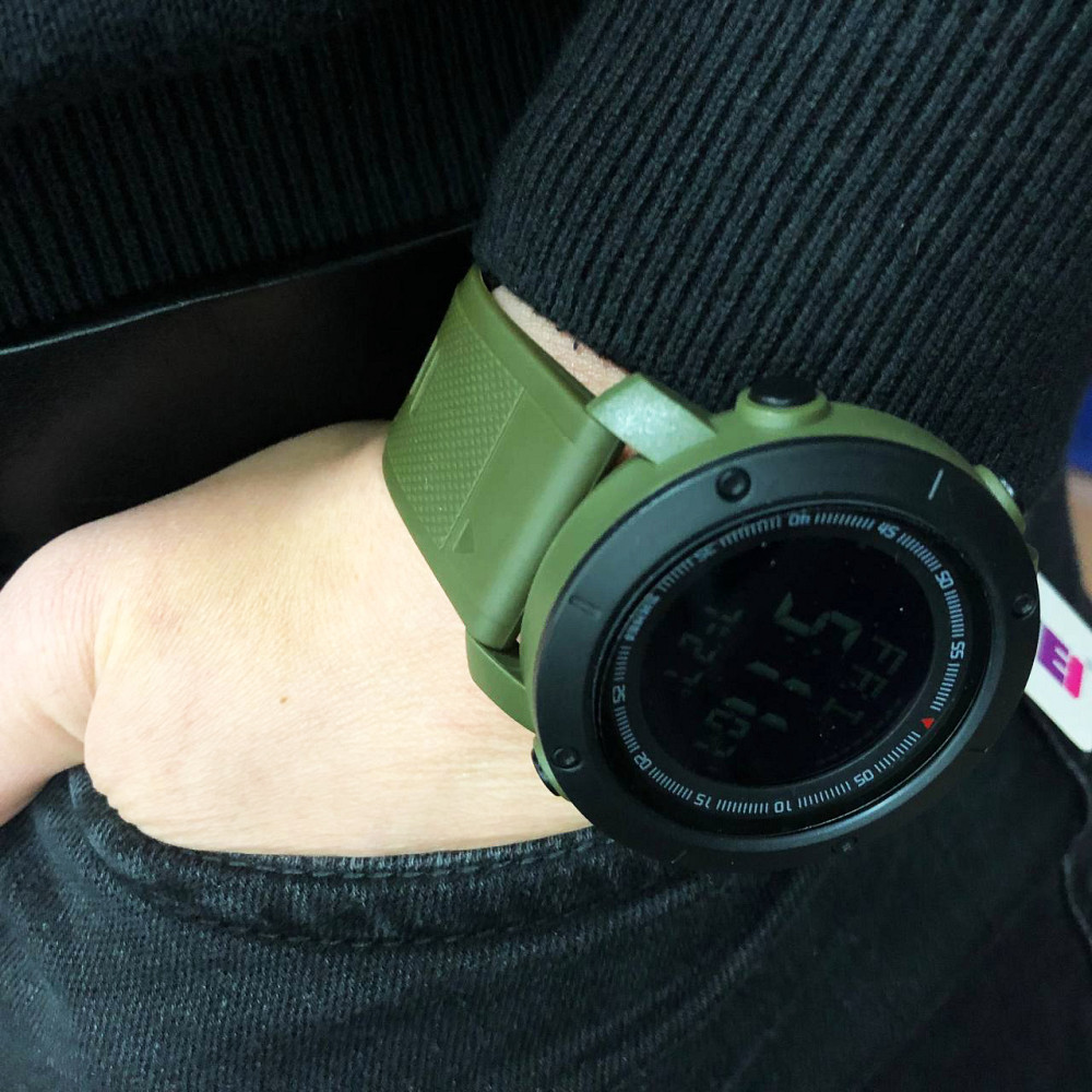 Годинники армійські скмей SKMEI, Водонепроникні наручні годинники для військових видів спорту WK-78 Івано-Франківськ - фото 5