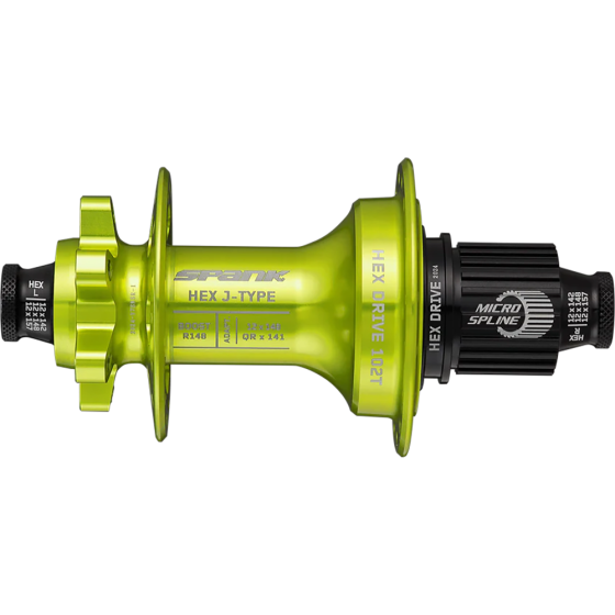 Втулка задняя SPANK HEX J-TYPE Boost R148 HG 32H, Green Киев