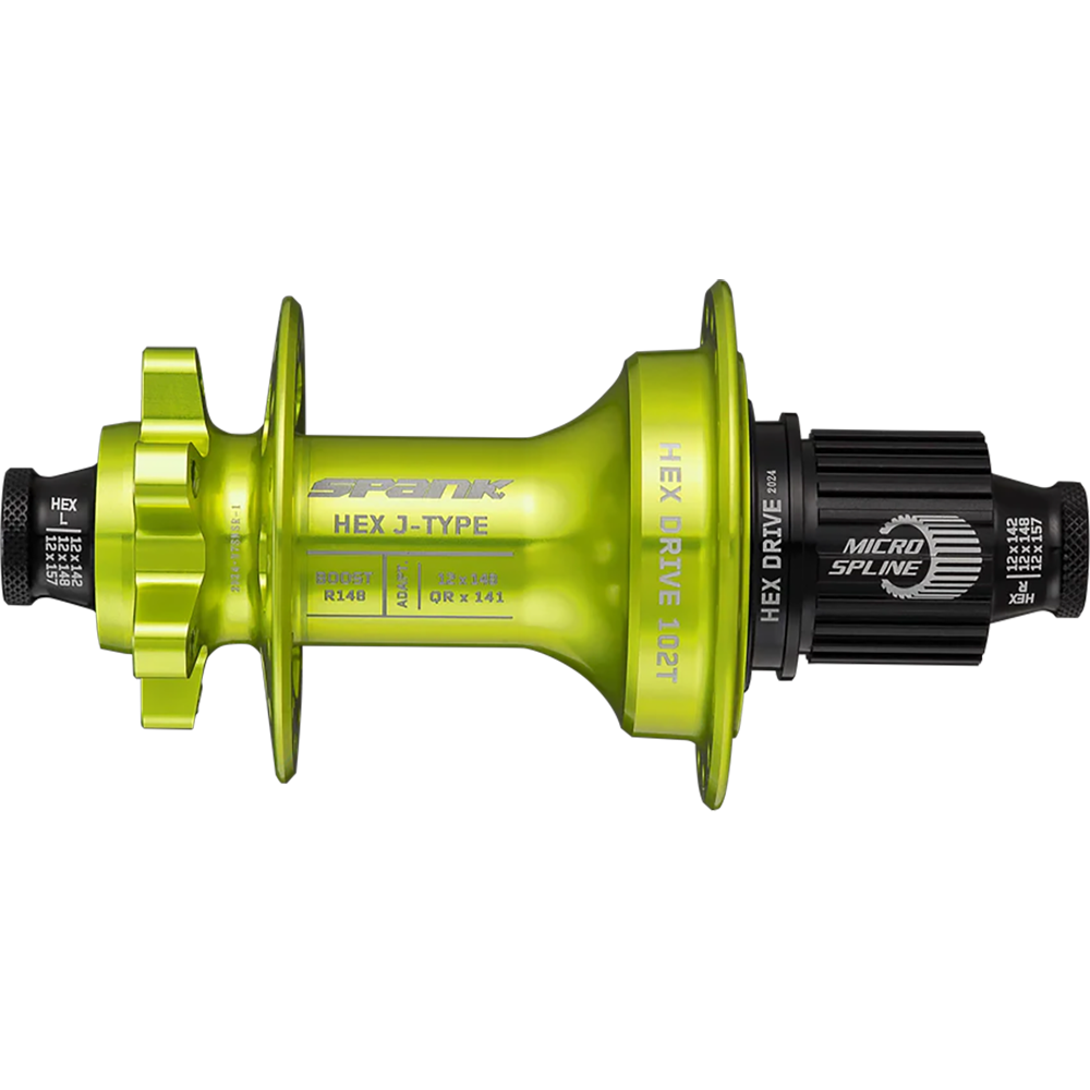 Втулка задняя SPANK HEX J-TYPE Boost R148 HG 32H, Green Киев - изображение 1