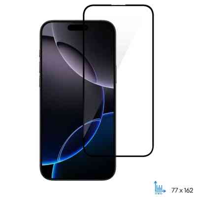 Стекло защитное 2E Apple iPhone 16 Pro Max 2.5D FCFG black (2E-IP-16PM-6.9-SMFCFG-BB) Винница