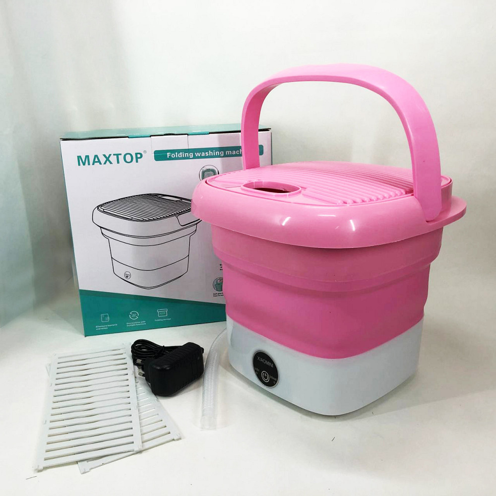 Складна пральна машина MAXTOP, Малогабаритна пральна машина, Портативна пралка відро MP-29 Львів - фото 6