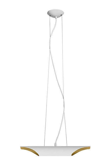 Світильник підвісний трубка Е27-2 Slic NL 4310 WH+GD Київ - фото 1