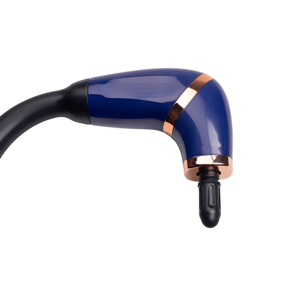 Перкусійний ручний масажер акумуляторний 17 Вт зарядка від USB до 3200 об/хв Синій HP-11-11BL Коломия - фото 6