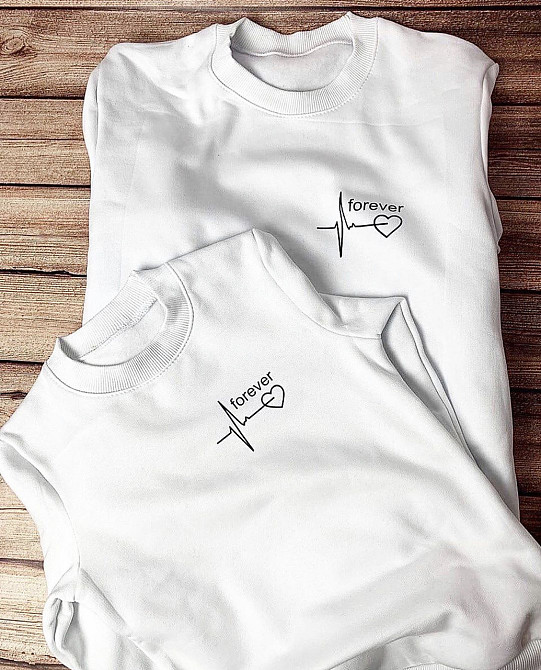 Парні світшоти для хлопця та дівчини — FOREVER Чернівці - фото 1