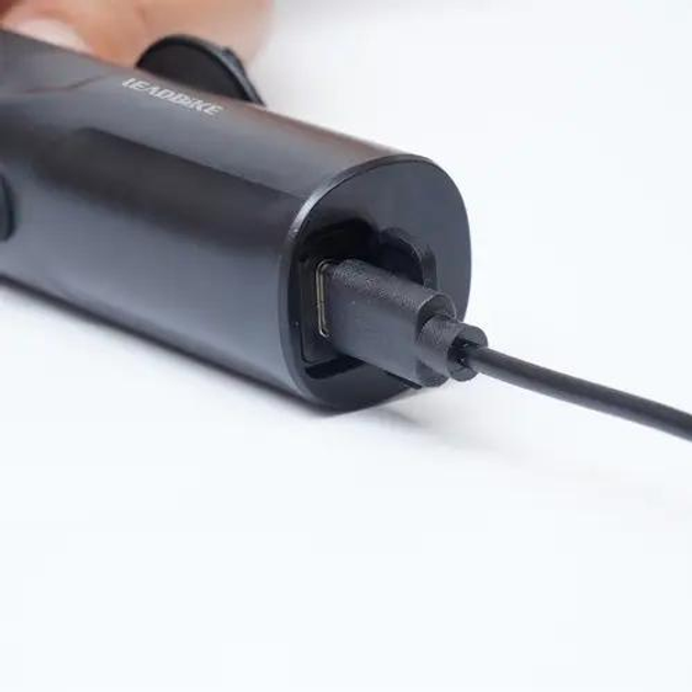 Велосипедный передний фонарь Leadbike M03 400лм Type-C (6 режимов) Винница - изображение 4