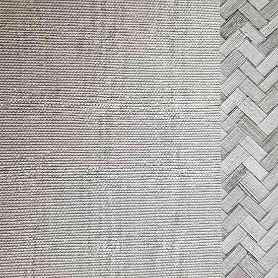 Шпалери метрові вінілові на флізелін Marburg Botanica однотонні в точку ефект потертості світло сірі Київ