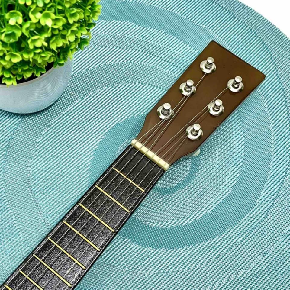 Гітара дерев'яна дитяча 6 струн Коричнева (M 1369) Чернігів - фото 7