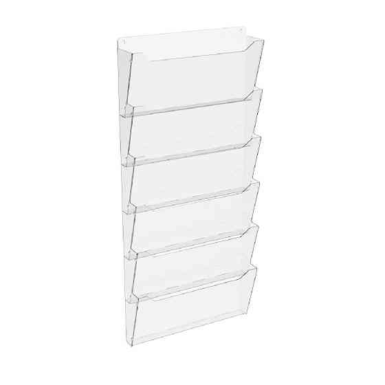 Буклетниця EKOSTAR для різних буклетів 6 ярусна 450х1000мм. Київ