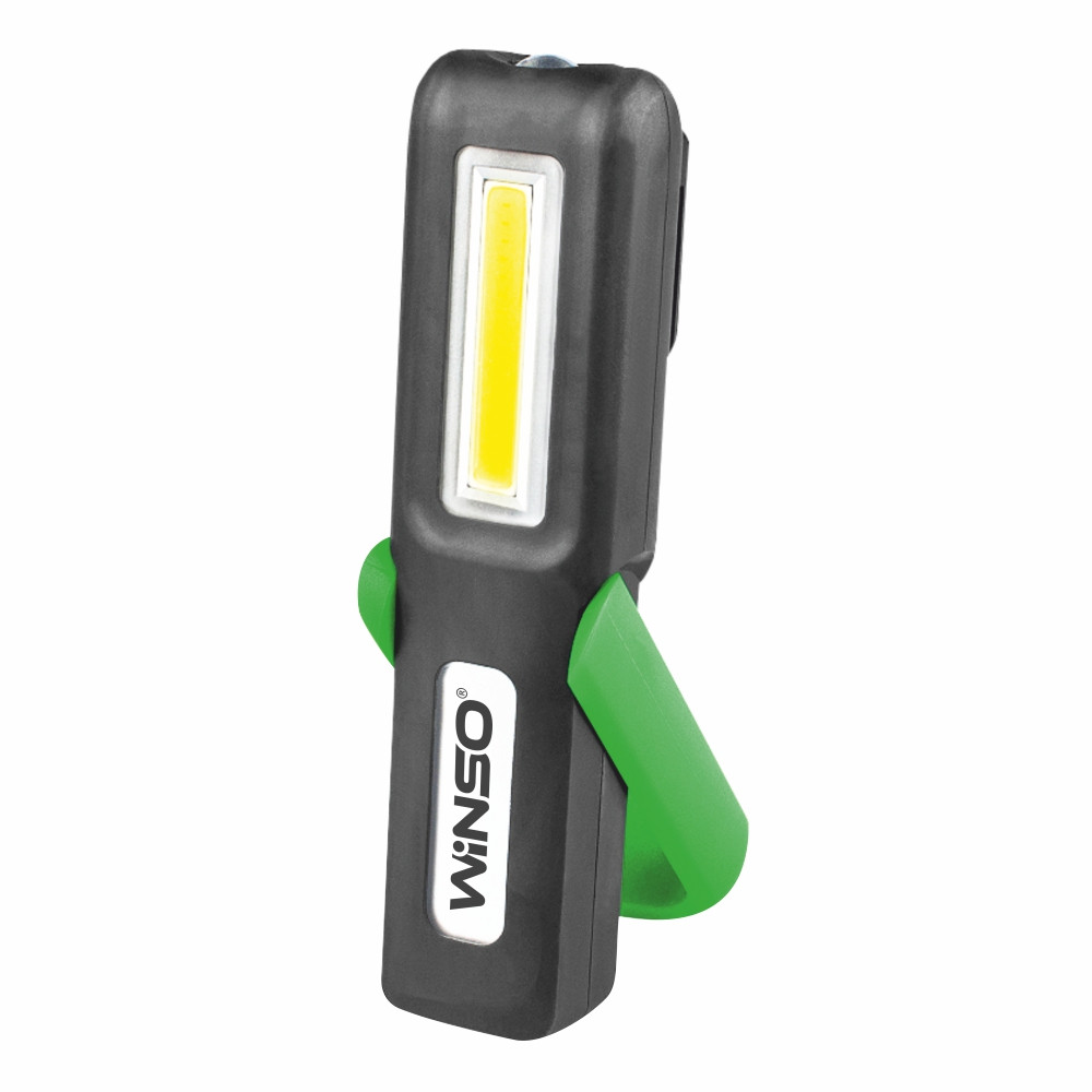 Ліхтар портативний Winso 160Lm, 3W COB+3W, 1200mAh, білий Львів - фото 1
