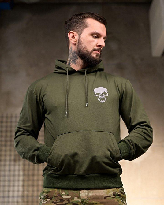Милитари Худи Донецька область oliva РП7407 Одеса - фото 5