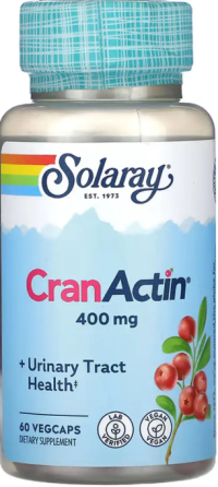 Клюква Solaray CranActin Cranberry Extract 400mg 60 вег капс Киев