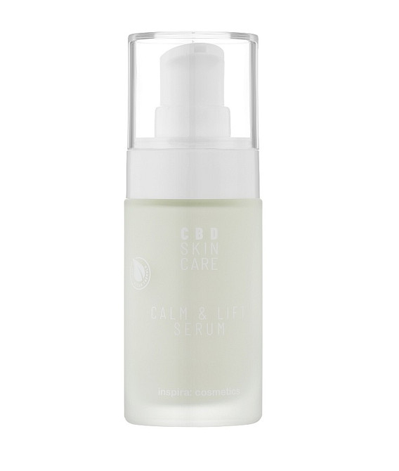 Сироватка з олією коноплі Заспокоєння та ліфтинг CALM LIFT SERUM CBD Skin Care Inspira 30 мл Київ - фото 3