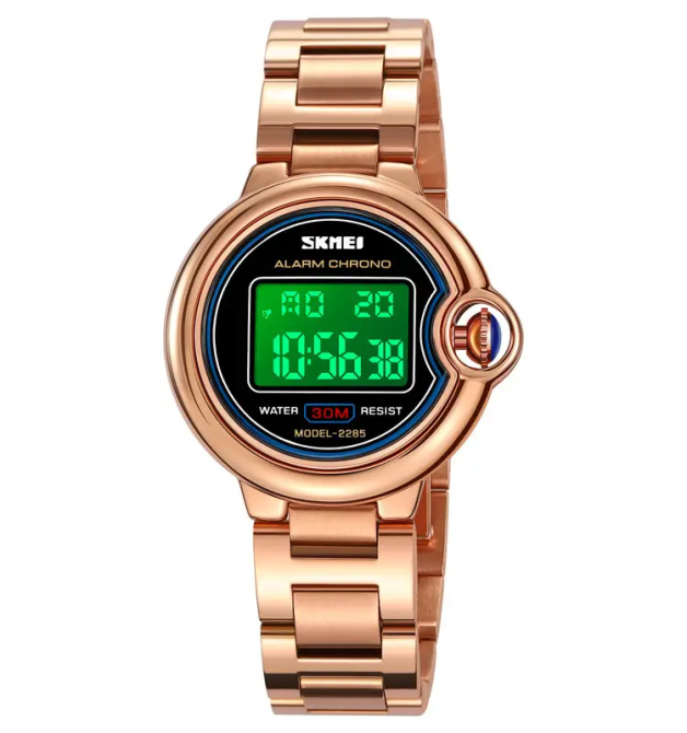 Годинник жіночий наручний Skmei 2285 Рожеве золото Київ - фото 3