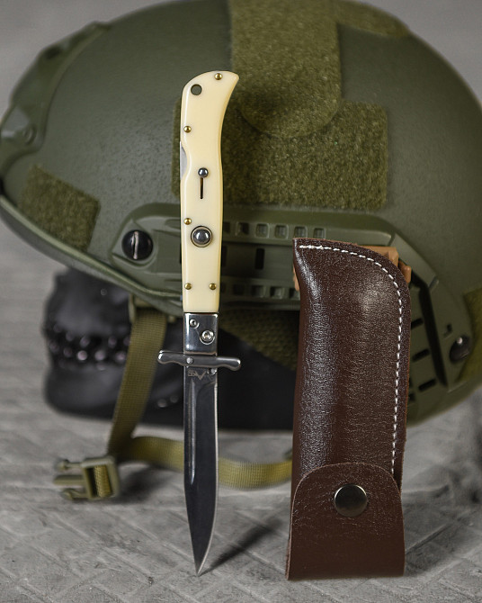 Ніж офіцерський викидний SRT Одеса - фото 1