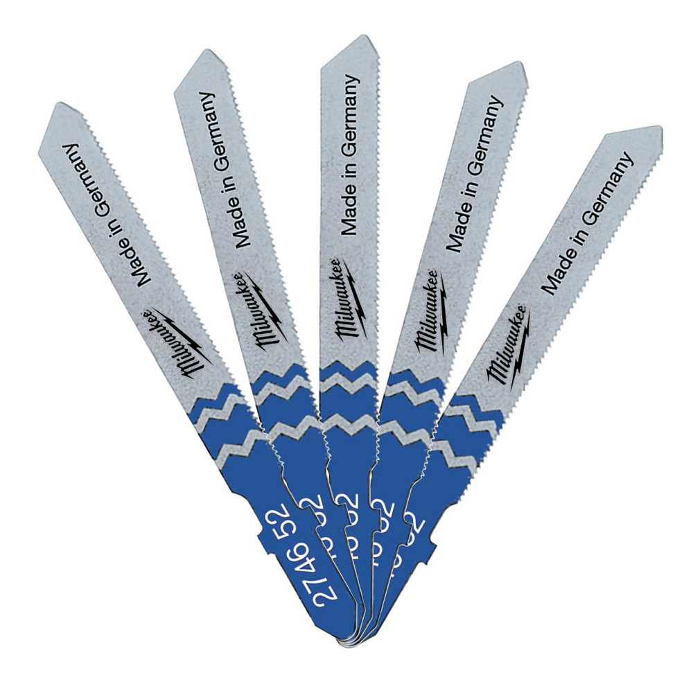 Полотна для лобзика T118G MILWAUKEE, 50мм/ крок зубу 0,7мм , (5шт), (універсальні) Одеса - фото 2