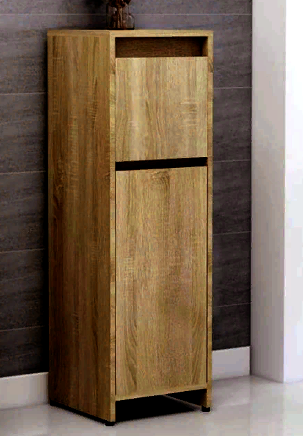 Пенал підлоговий для ванної "Херефорд" сієна Миколаїв - фото 1