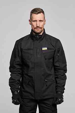 Чоловіча армійська літня чорна куртка ріп стоп , вітрозахисна польова штурмова куртка з капюшоном Львів