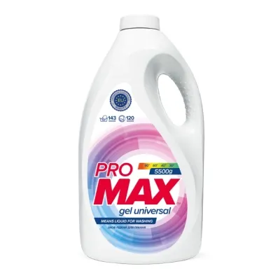 Гель для прання ProMax Universal 5.5 кг (4820191761711) Вінниця - фото 1