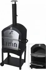 Гриль Grill Węglowy Na Kólkach Czarny 10x46,5cm 44,5x65x158cm Киев - изображение 1