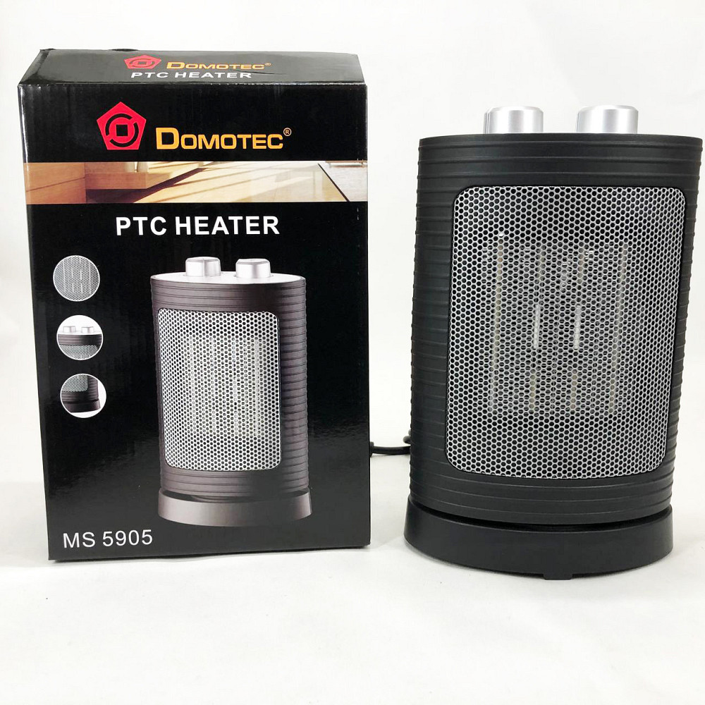 Тепловентилятори потужністю 2 кВт DOMOTEC MS-5905 1500 Вт, Електро дуйчик, DA-664 Тепловий вентилятор Київ - фото 2