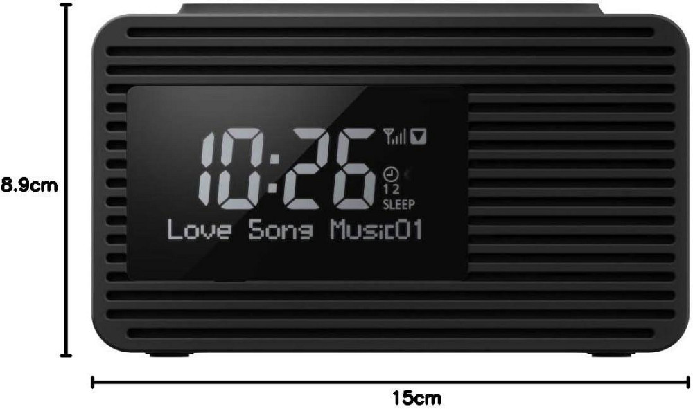 Радиобудильник Panasonic RC-D8EG-K черный DAB+/FM USB зарядка 2 будильника snooze таймер 10 избранных станций Киев - изображение 5
