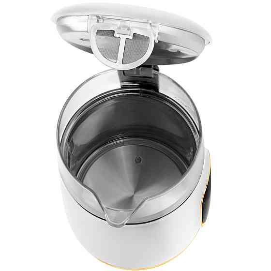 Електрочайник Adler AD 1305 white gold 1850-2200Вт/ 1.7л/ скло/ встановлення температури/ Вінниця