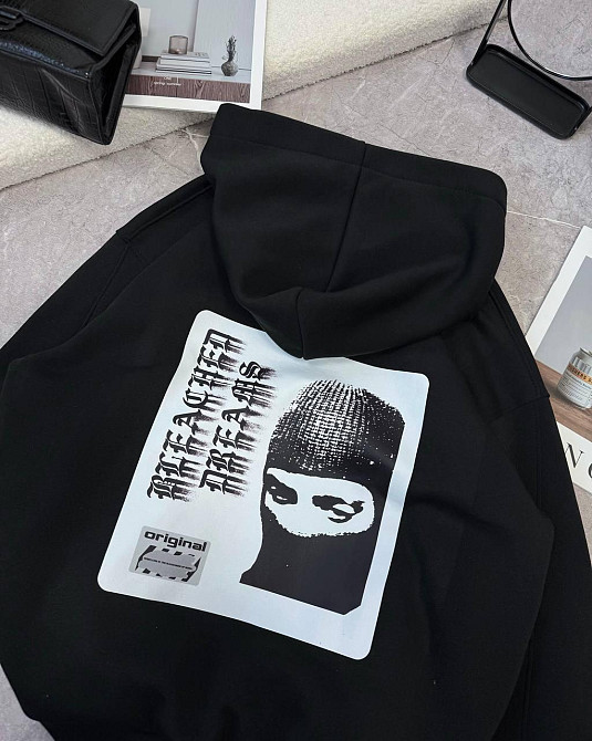 Жіноче худі на флісі, з малюнком Одеса - фото 3