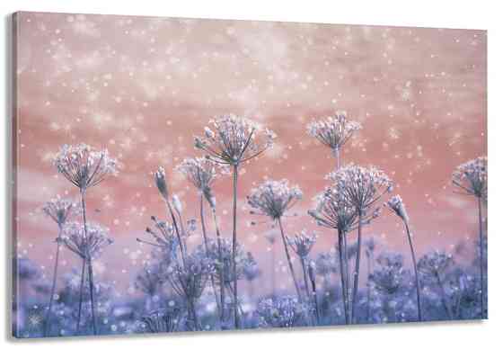 Картина холст в гостиную / спальню   Квіти    MLP_227 40x80 см Киев