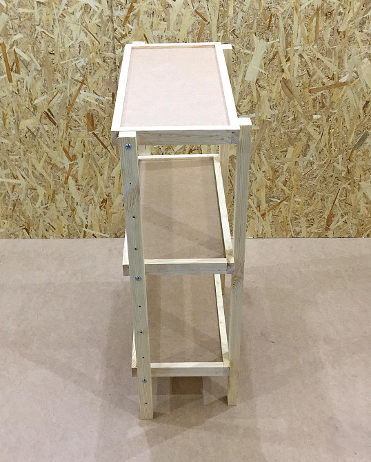 Етажерка розбірна "Честер" 3 полиці 30х60х100 Миколаїв - фото 3