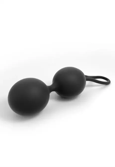 Вагінальні кульки Dorcel Dual Balls Black, діаметр 3,6 см, вага 55гр Львов - изображение 2