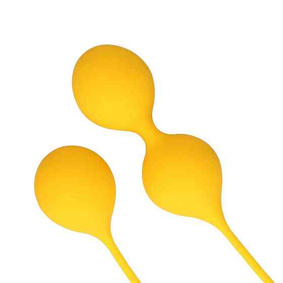 Набір вагінальних кульок - Loveline Silicone Kegel Balls Training Set Carambola Sex Aura Київ