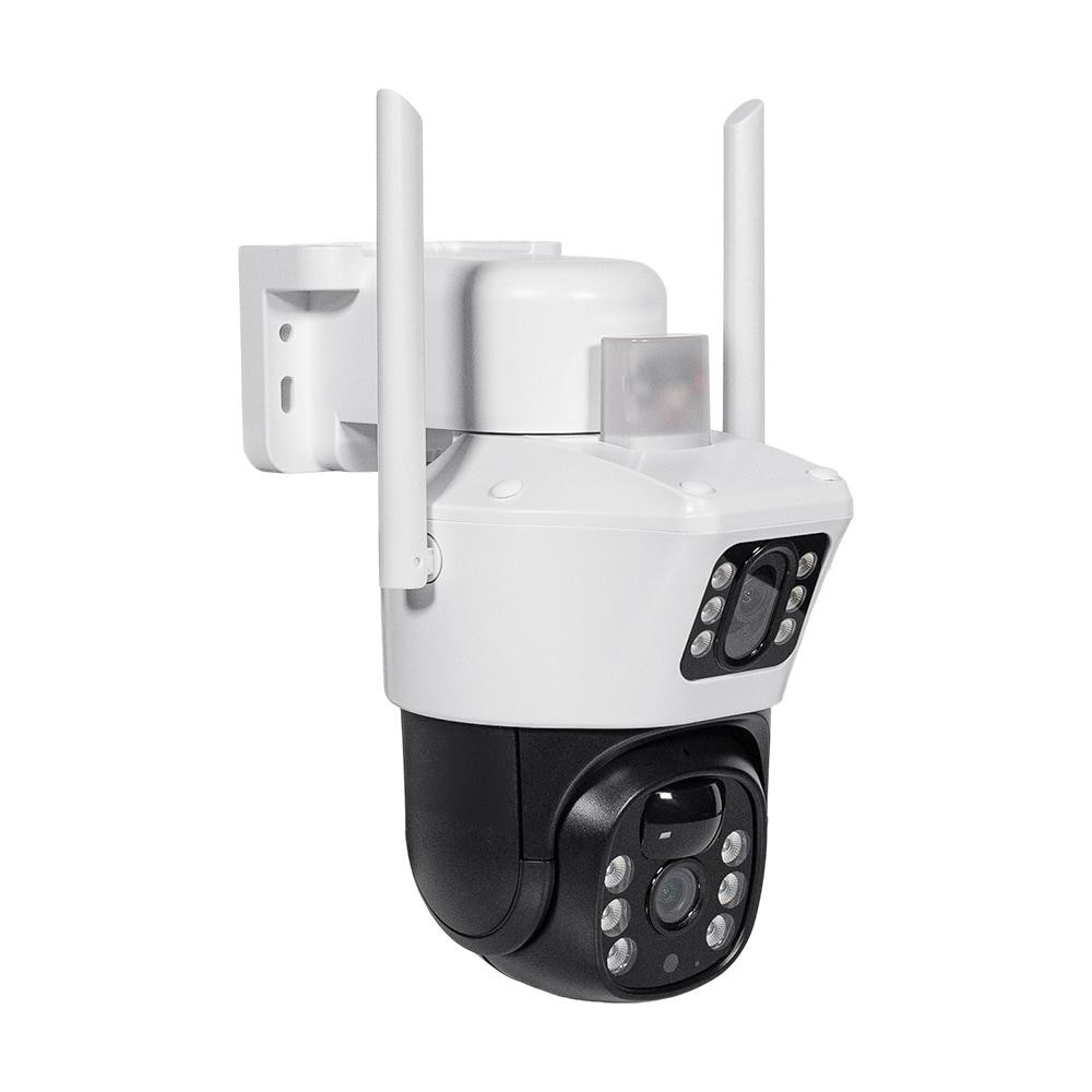 IP PTZ-відеокамера автономна з 4G та сонячною панеллю 2Mp+2Mp Light Vision VLC-9192IG/2C (Solar) White f=4mm, на акумуляторних Киев - изображение 4