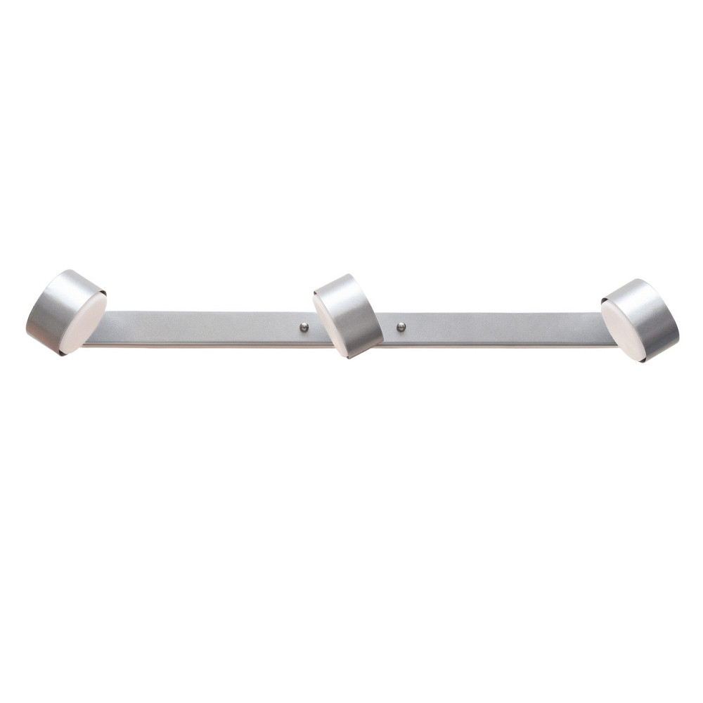 Настінний світильник MSK Electric Copter підсвічування дзеркал на три плафони GX53 срібло NL 80400-3 SL Одеса - фото 3