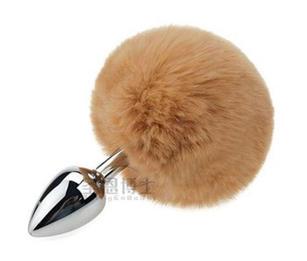 Анальна пробка з хвостом SKN-Z40 Brown ( розмір XS ) Sex Aura Київ - фото 1