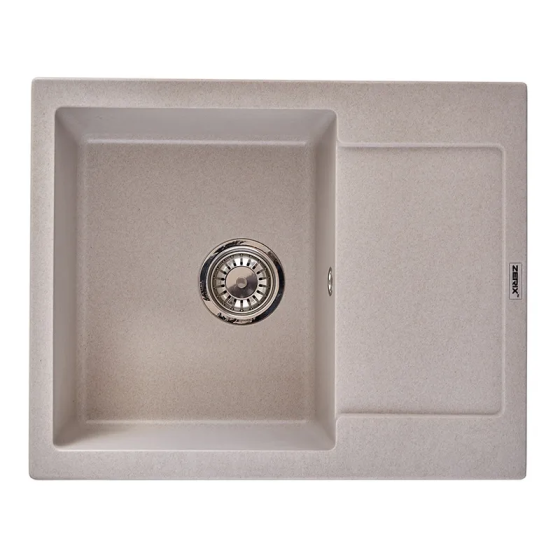 Мийка Zerix ZS-6250S-06 Beige (ZX4589) Киев