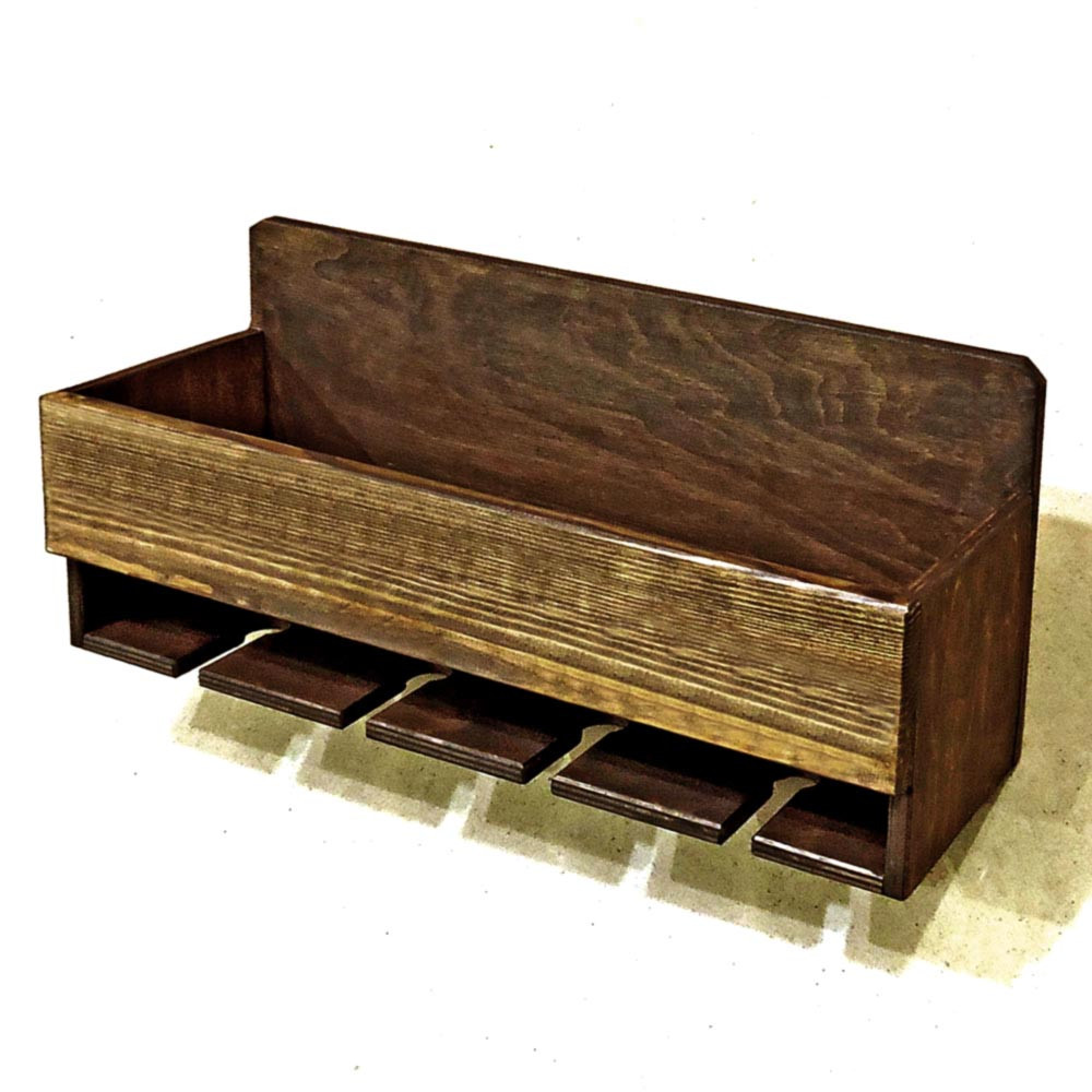 Настінна винна полиця "Камакура" капучино Миколаїв - фото 1