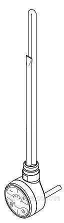 ТЕН для сушарки для рушників TERMA MOA 300W, чорний Чернівці