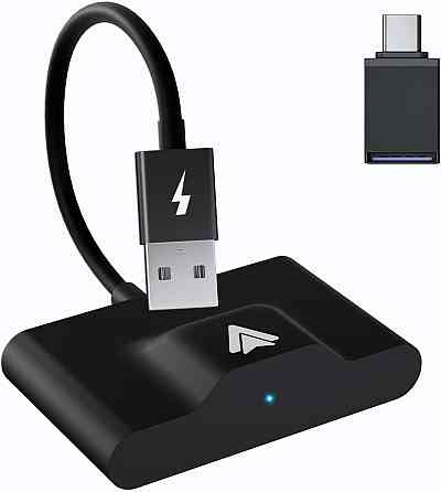 Бездротовий адаптер Android Auto USB/USB-C Wi-Fi Bluetooth для авто з дротовим Android Auto Київ