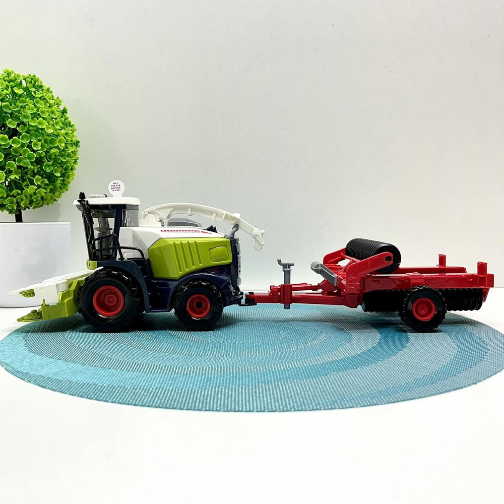 Інерційний комбайн з причепом звук світло рухомі деталі 40см Вид 2 (550-5C-6C) Чернігів - фото 9