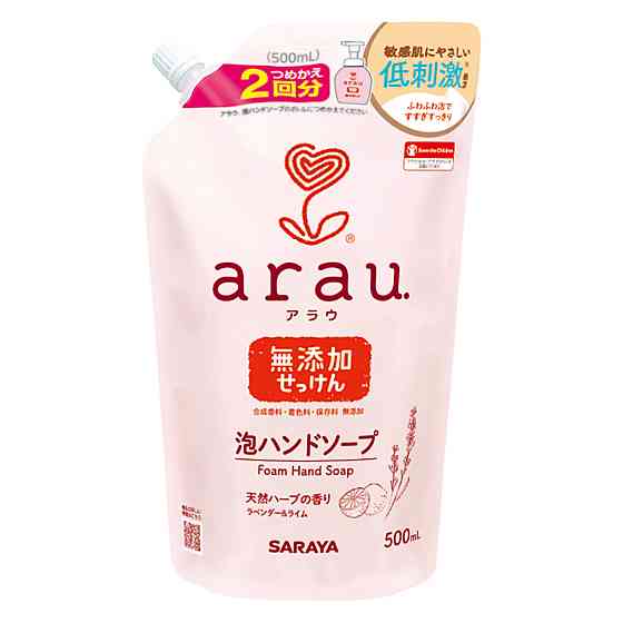Мыло-пена для рук Arau наполнитель 500 мл Киев