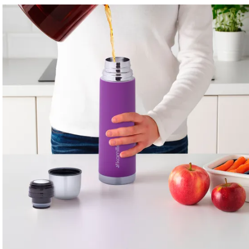 Термос 500мл з прогумованим покриттям нержавіюча сталь KAMILLE 2001A Житомир - изображение 11