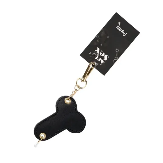 Брелок на карабіні для ключів Art of Fhallus, Чорний Львов