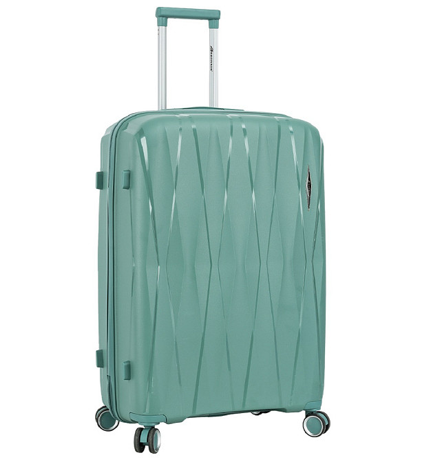 Валіза поліпропіленова MADISSON 51103 велика 77 см зелена Київ - фото 2