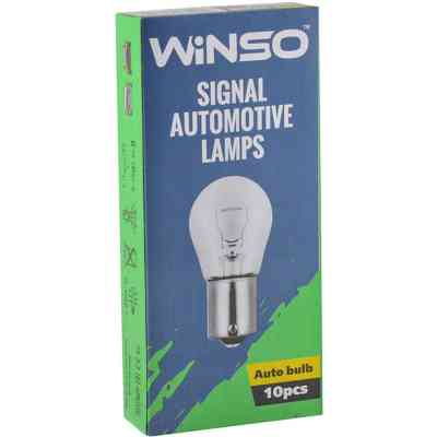 Автолампа WINSO PY21W 21W BAU15s Amber (713110) Вінниця